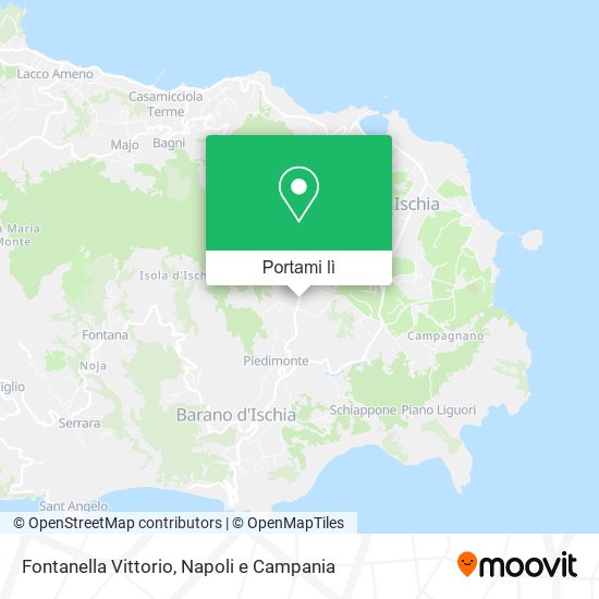 Mappa Fontanella Vittorio