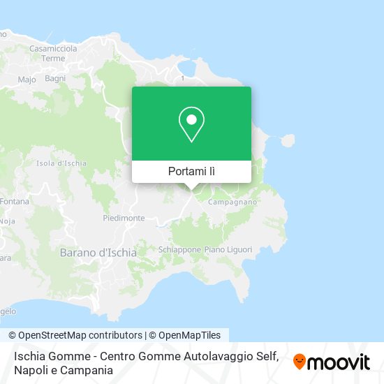 Mappa Ischia Gomme - Centro Gomme Autolavaggio Self