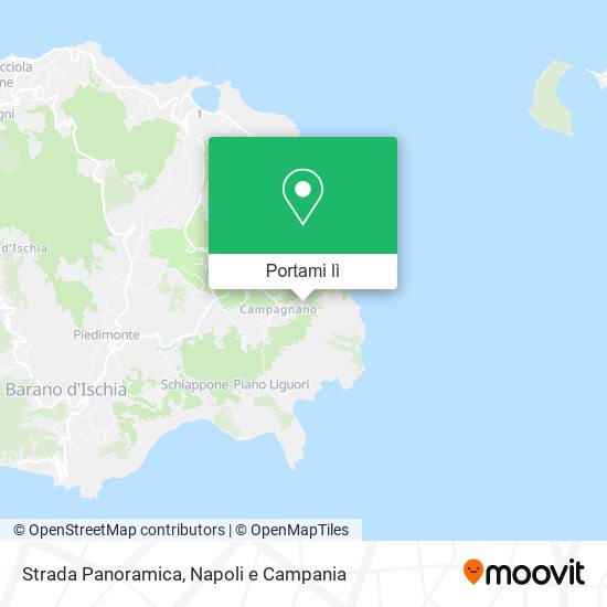 Mappa Strada Panoramica