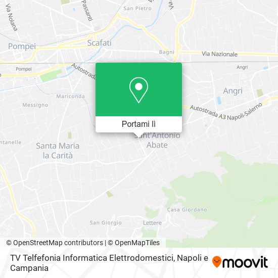 Mappa TV Telfefonia Informatica Elettrodomestici