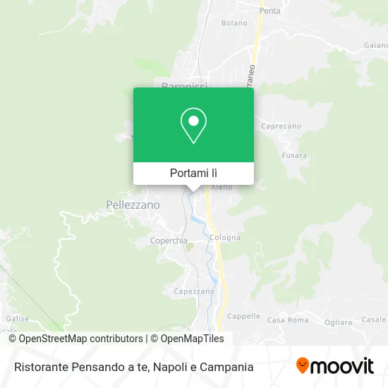 Mappa Ristorante Pensando a te