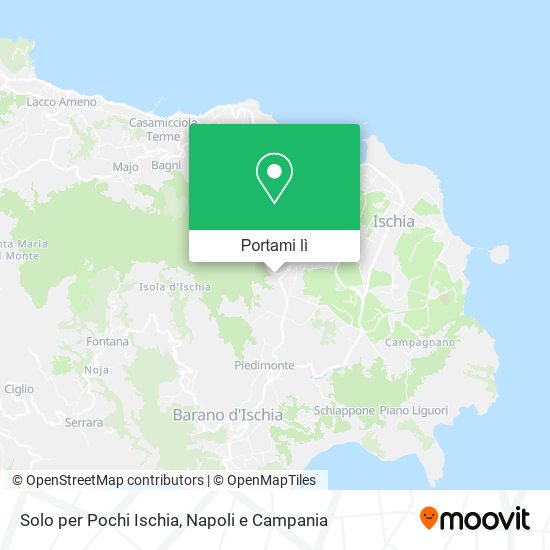 Mappa Solo per Pochi Ischia