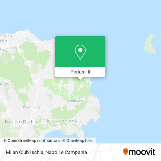 Mappa Milan Club Ischia