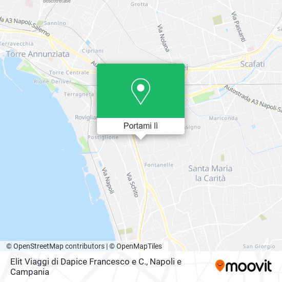 Mappa Elit Viaggi di Dapice Francesco e C.
