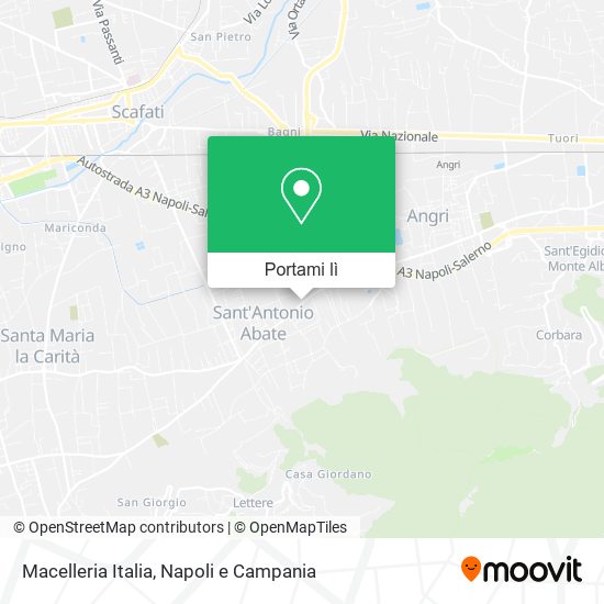 Mappa Macelleria Italia