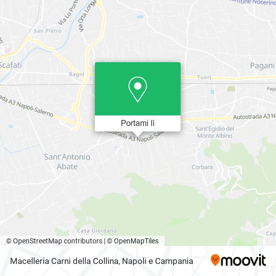 Mappa Macelleria Carni della Collina