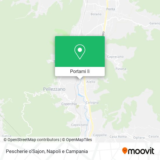 Mappa Pescherie o'Sajon