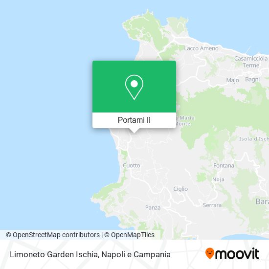 Mappa Limoneto Garden Ischia