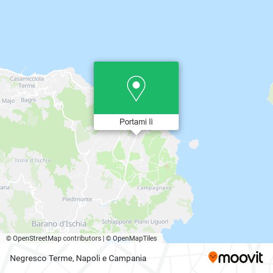 Mappa Negresco Terme