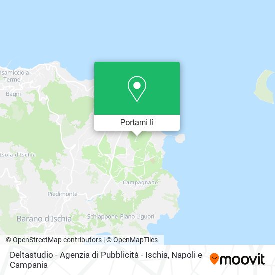 Mappa Deltastudio - Agenzia di Pubblicità - Ischia