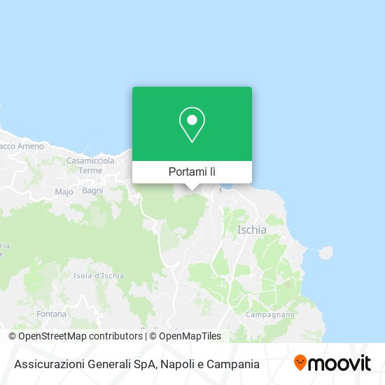 Mappa Assicurazioni Generali SpA