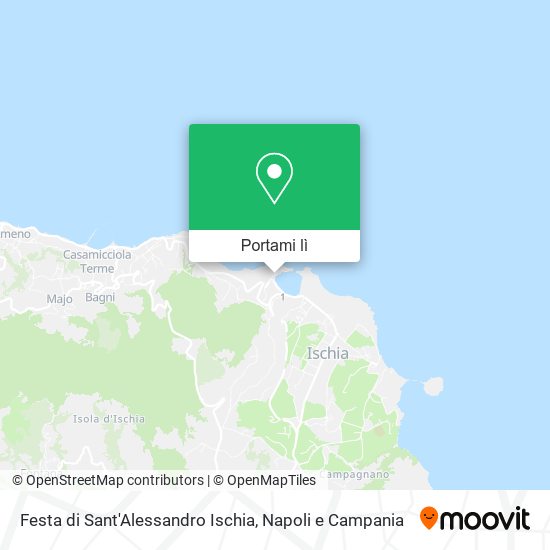 Mappa Festa di Sant'Alessandro Ischia