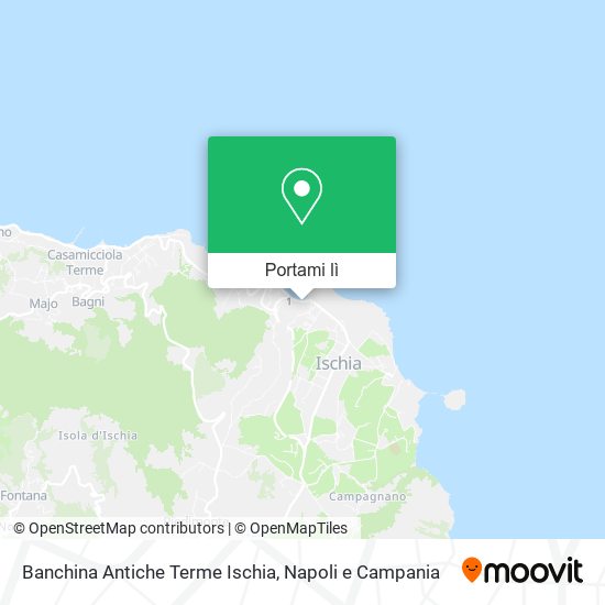 Mappa Banchina Antiche Terme Ischia