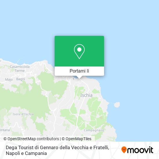 Mappa Dega Tourist di Gennaro della Vecchia e Fratelli
