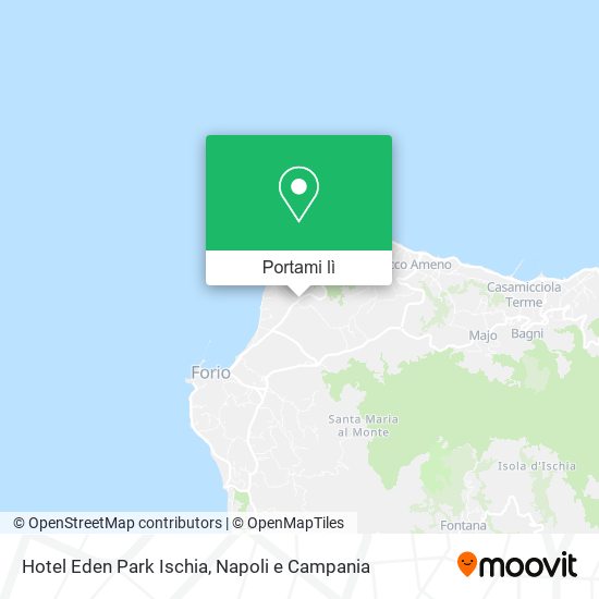 Mappa Hotel Eden Park Ischia