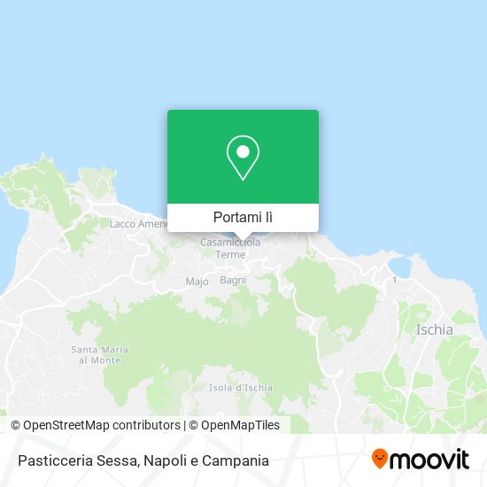 Mappa Pasticceria Sessa