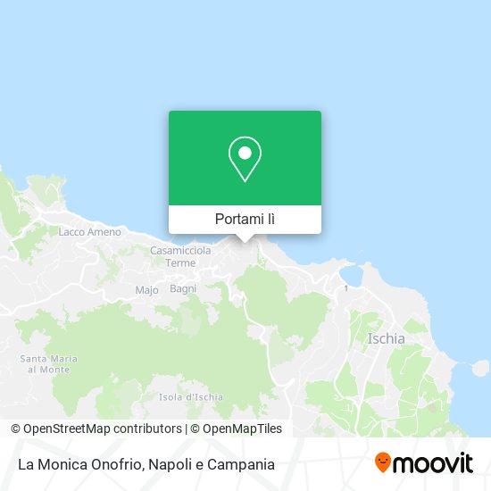 Mappa La Monica Onofrio
