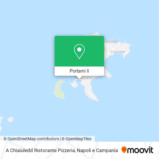 Mappa A Chiaiuledd Ristorante Pizzeria