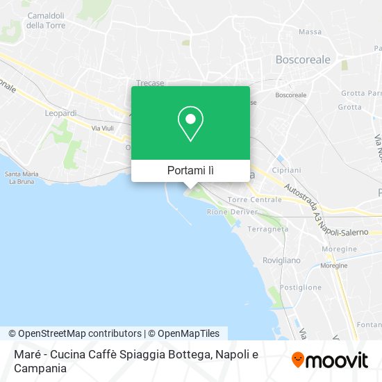 Mappa Maré - Cucina Caffè Spiaggia Bottega
