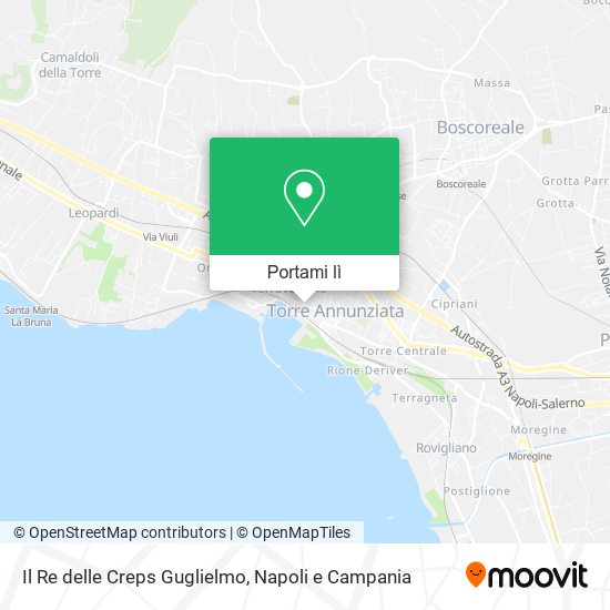 Mappa Il Re delle Creps Guglielmo