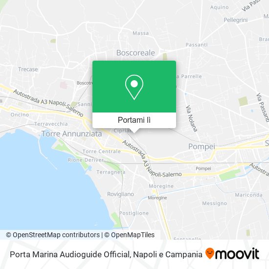 Mappa Porta Marina Audioguide Official