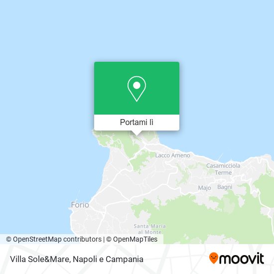 Mappa Villa Sole&Mare