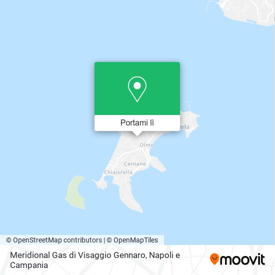 Mappa Meridional Gas di Visaggio Gennaro