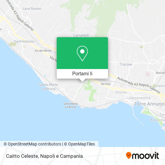 Mappa Caitto Celeste