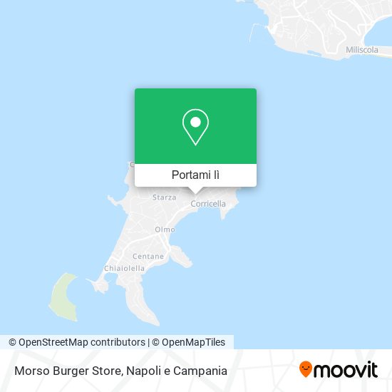 Mappa Morso Burger Store