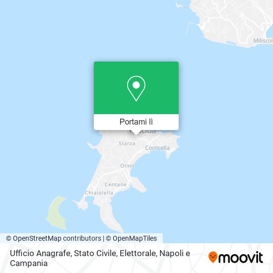 Mappa Ufficio Anagrafe, Stato Civile, Elettorale