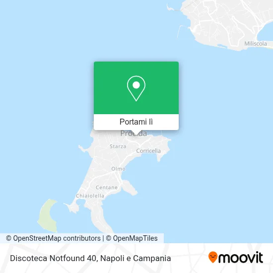 Mappa Discoteca Notfound 40