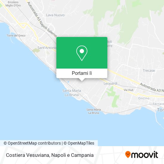 Mappa Costiera Vesuviana