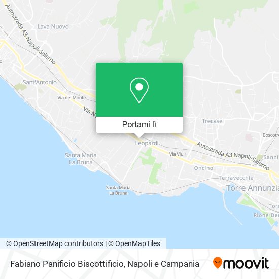 Mappa Fabiano Panificio Biscottificio
