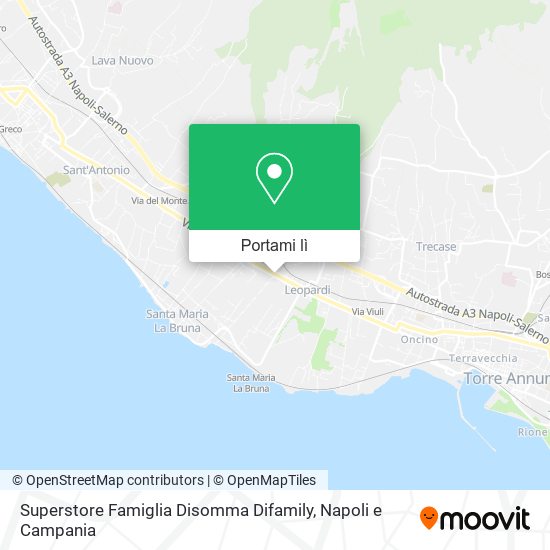 Mappa Superstore Famiglia Disomma Difamily