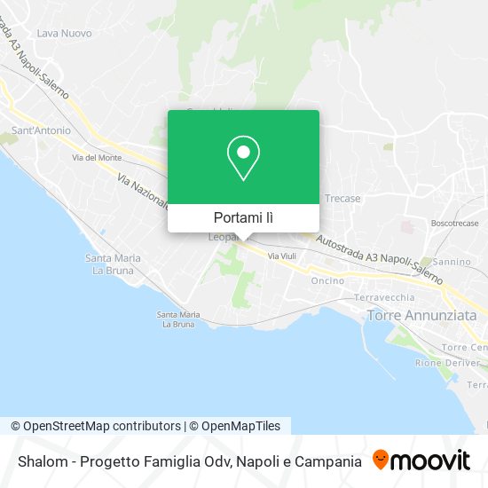Mappa Shalom - Progetto Famiglia Odv