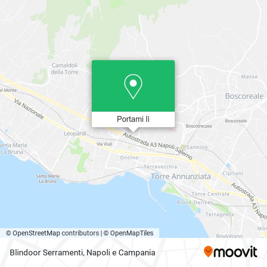 Mappa Blindoor Serramenti