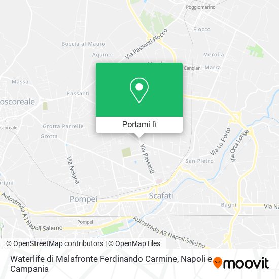 Mappa Waterlife di Malafronte Ferdinando Carmine