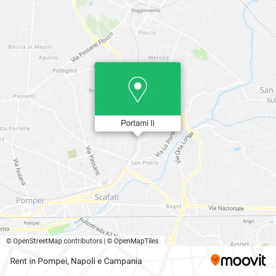 Mappa Rent in Pompei