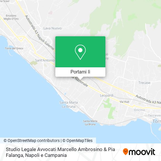 Mappa Studio Legale Avvocati Marcello Ambrosino & Pia Falanga