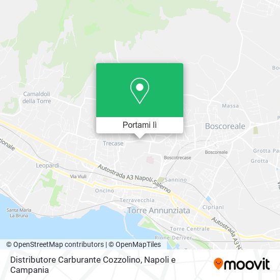 Mappa Distributore Carburante Cozzolino