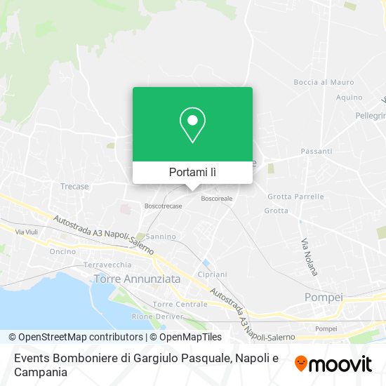 Mappa Events Bomboniere di Gargiulo Pasquale