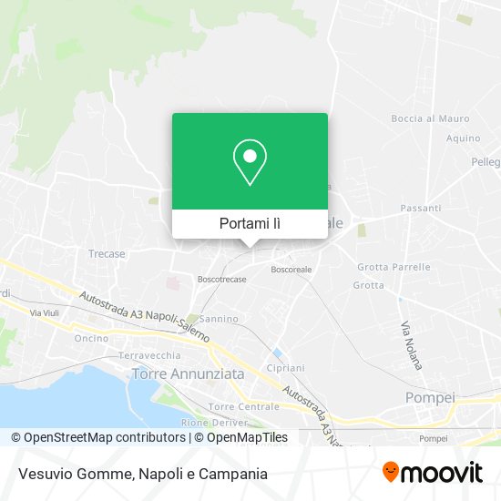 Mappa Vesuvio Gomme