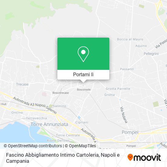 Mappa Fascino Abbigliamento Intimo Cartoleria