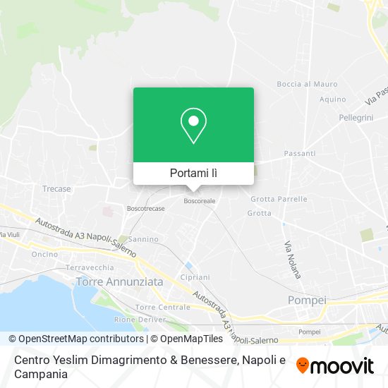 Mappa Centro Yeslim Dimagrimento & Benessere
