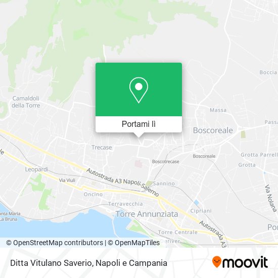 Mappa Ditta Vitulano Saverio