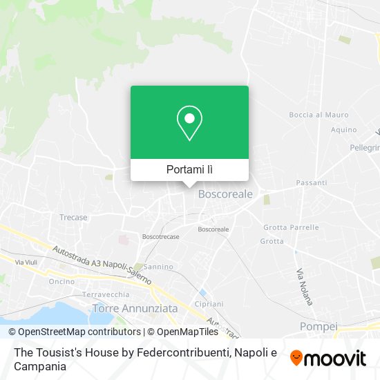 Mappa The Tousist's House by Federcontribuenti