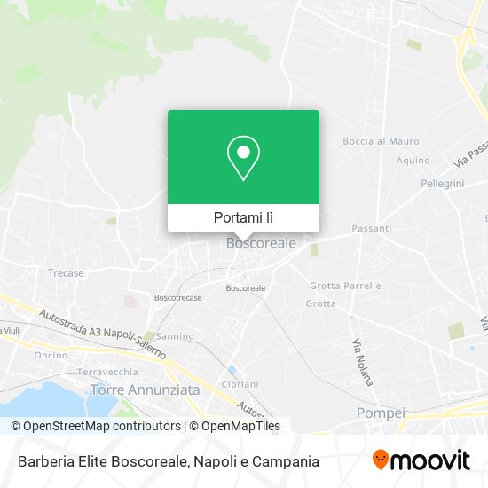 Mappa Barberia Elite Boscoreale