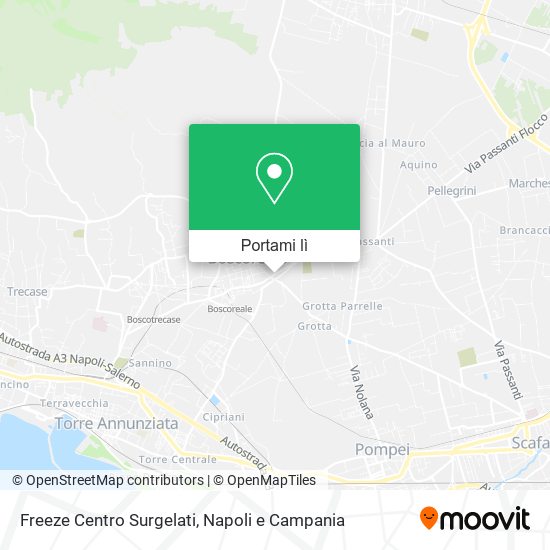 Mappa Freeze Centro Surgelati
