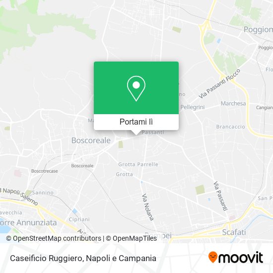 Mappa Caseificio Ruggiero