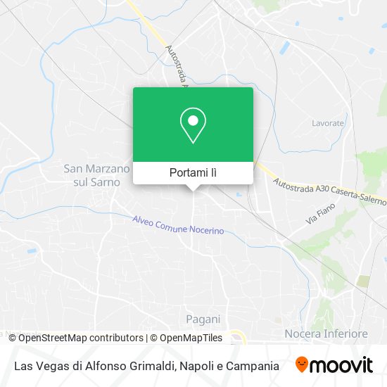 Mappa Las Vegas di Alfonso Grimaldi